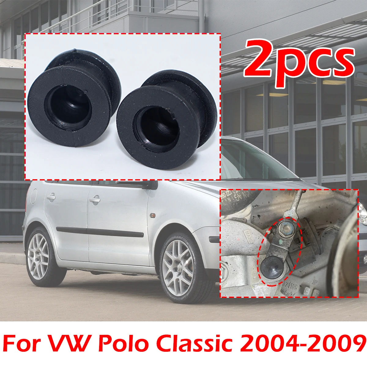 2/3/5PCS Gear Shift Cable Bushing  For VW Polo Classic 2004- 2008 2009 Connector Repair Kit 09G321397A Automatic Transmission