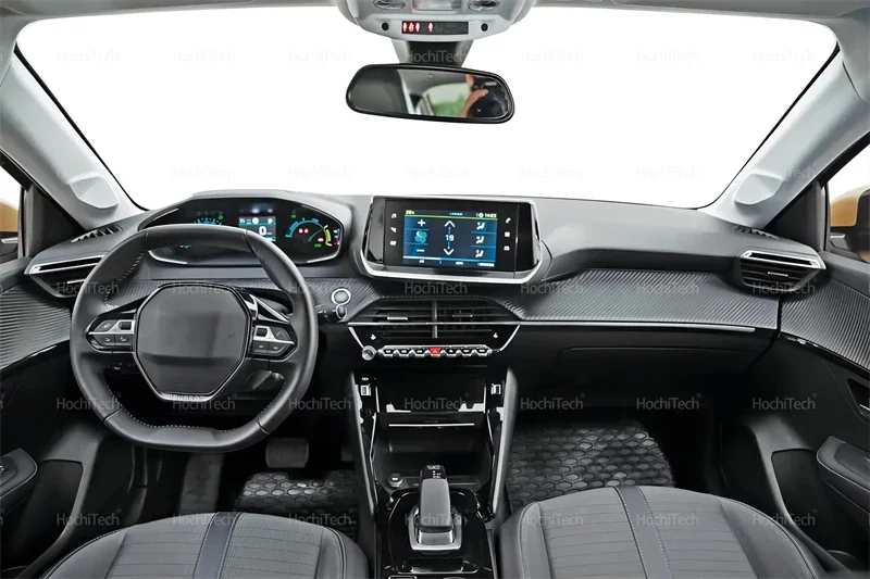 Armaturenbrett-Abdeckung, Anti-Rutsch-Matte, Schutzpolster, Auto-Sonnenschutz, Teppich, Teppich für Peugeot 2008 E-2008 208 E208 GT 2019–2022 – Detail 8