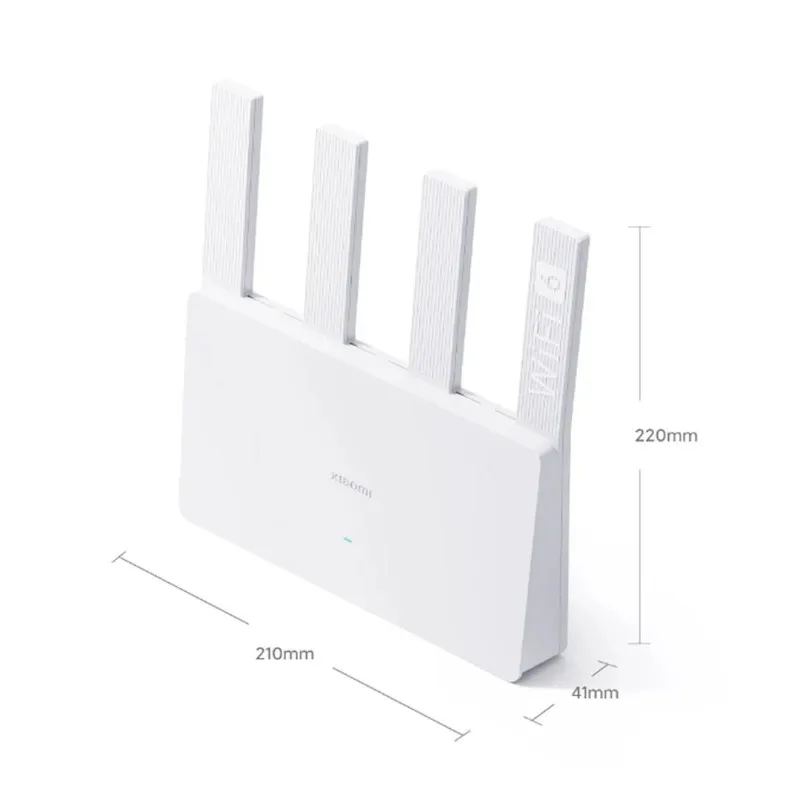 Router Xiaomi AX3000E WiFi6 Processori Qualcomm dual band 2976Mbps Rete mesh di memoria da 256MB