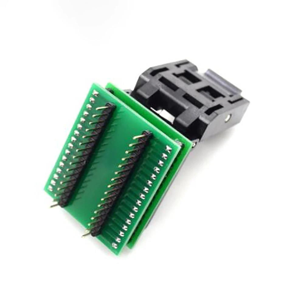 TQFP32 QFP32 TO DIP32 IC Programmer Adapter Chip Test Socket Burning Seat Integrated Circuits