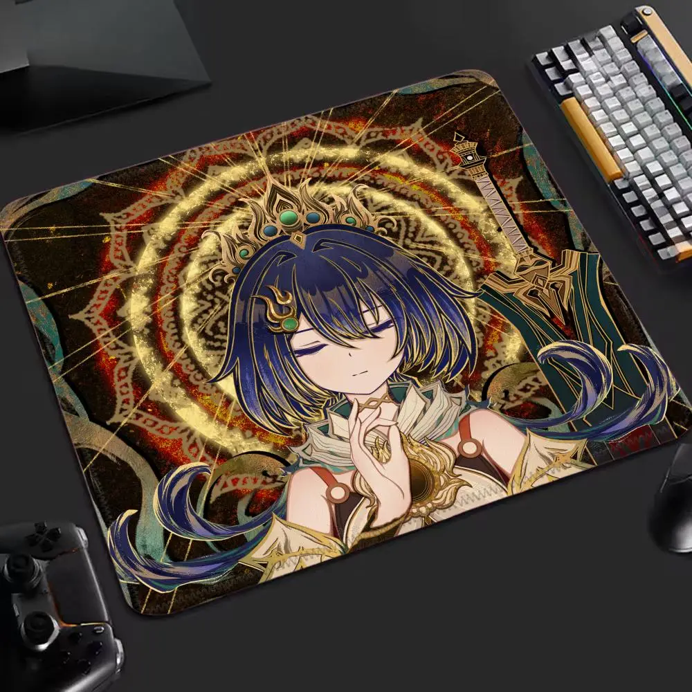 Star Rail Yunli Mauspad Cartoon Gummi Kleines Mauspad Desktop-Computer Büro Tastatur E-Sport ROGs Spiel