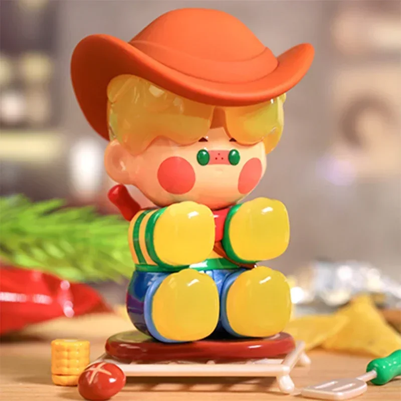 

POP MART PINO JELLY Delicious World Series слепая коробка Mystery Box Guess Bag игрушки куклы аниме фигурка настольные украшения коллекция