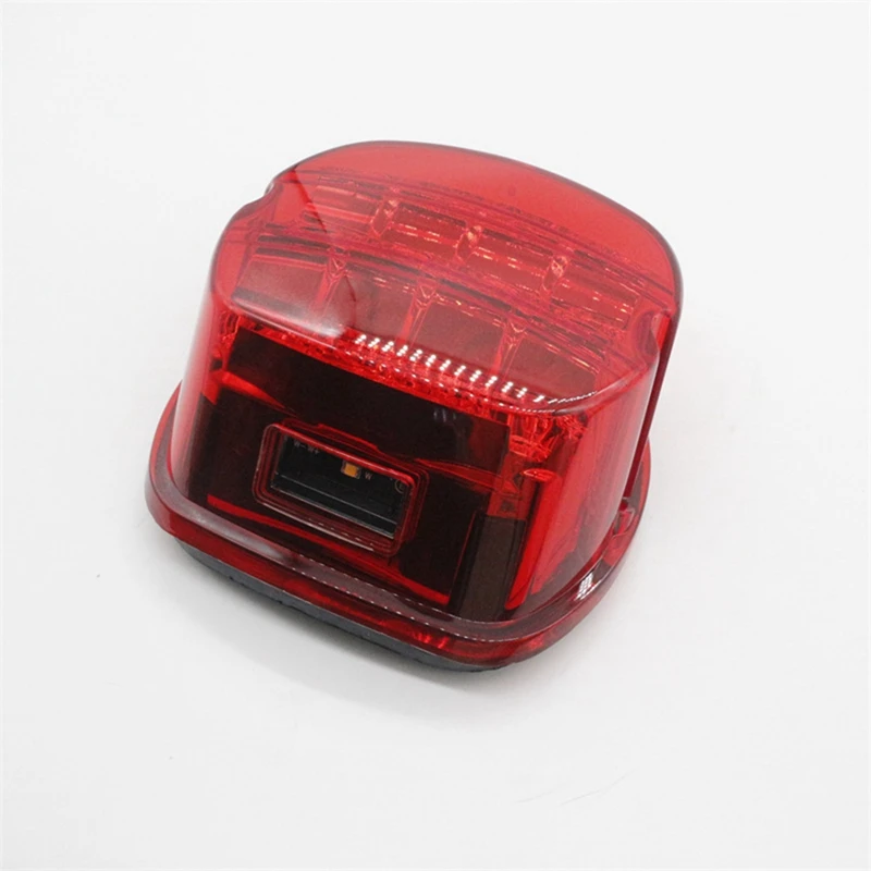 Super Sale Motorcycle LED Taillight Brake Lamp for Harley Dyna Fat Boy 883 1200 Road King Davidson Livewire FXDL99-17 Red