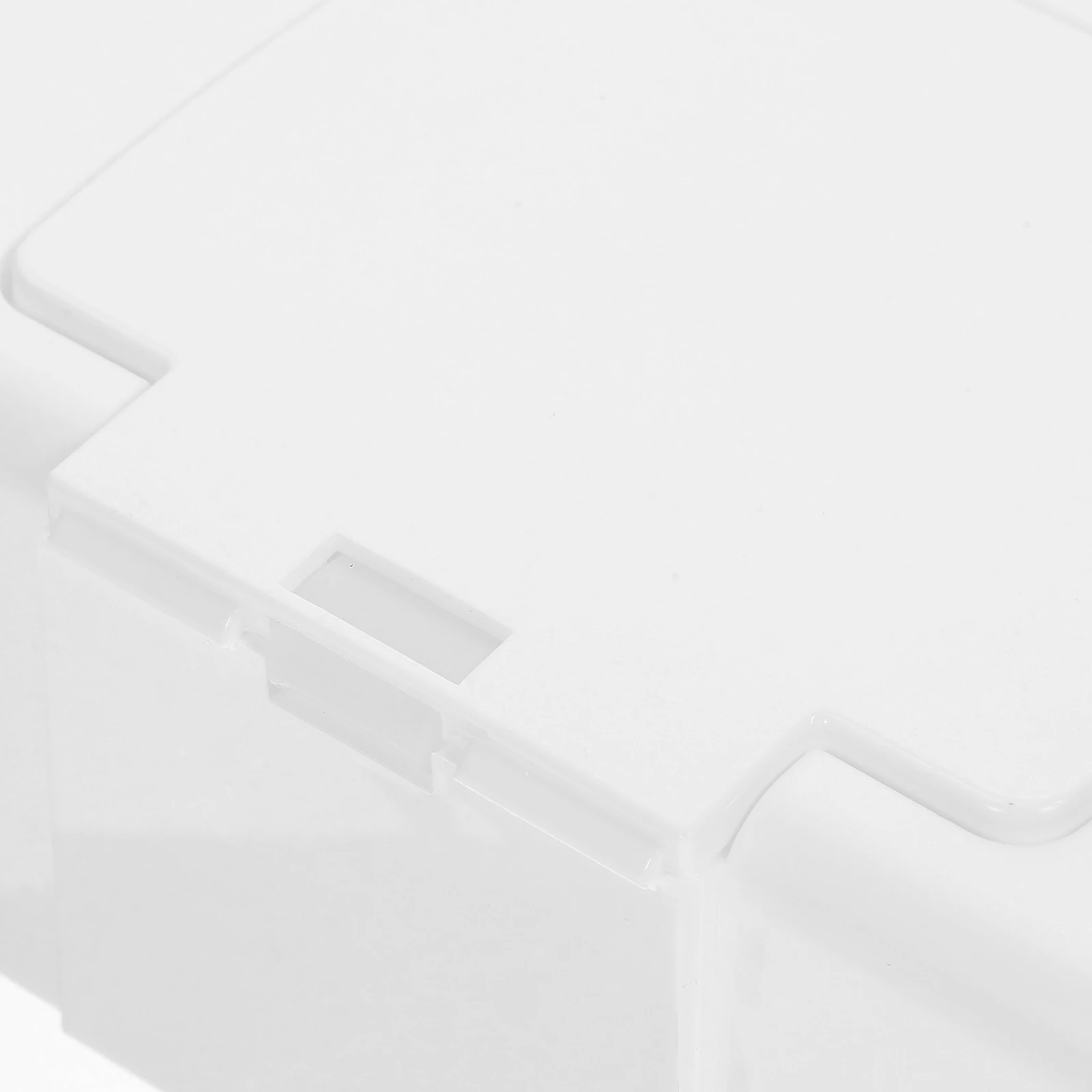 

2pcs Dispenser Reusable Plastic Boxes Refillable Lid Container for Bathroom Travel Nursery Compact Design