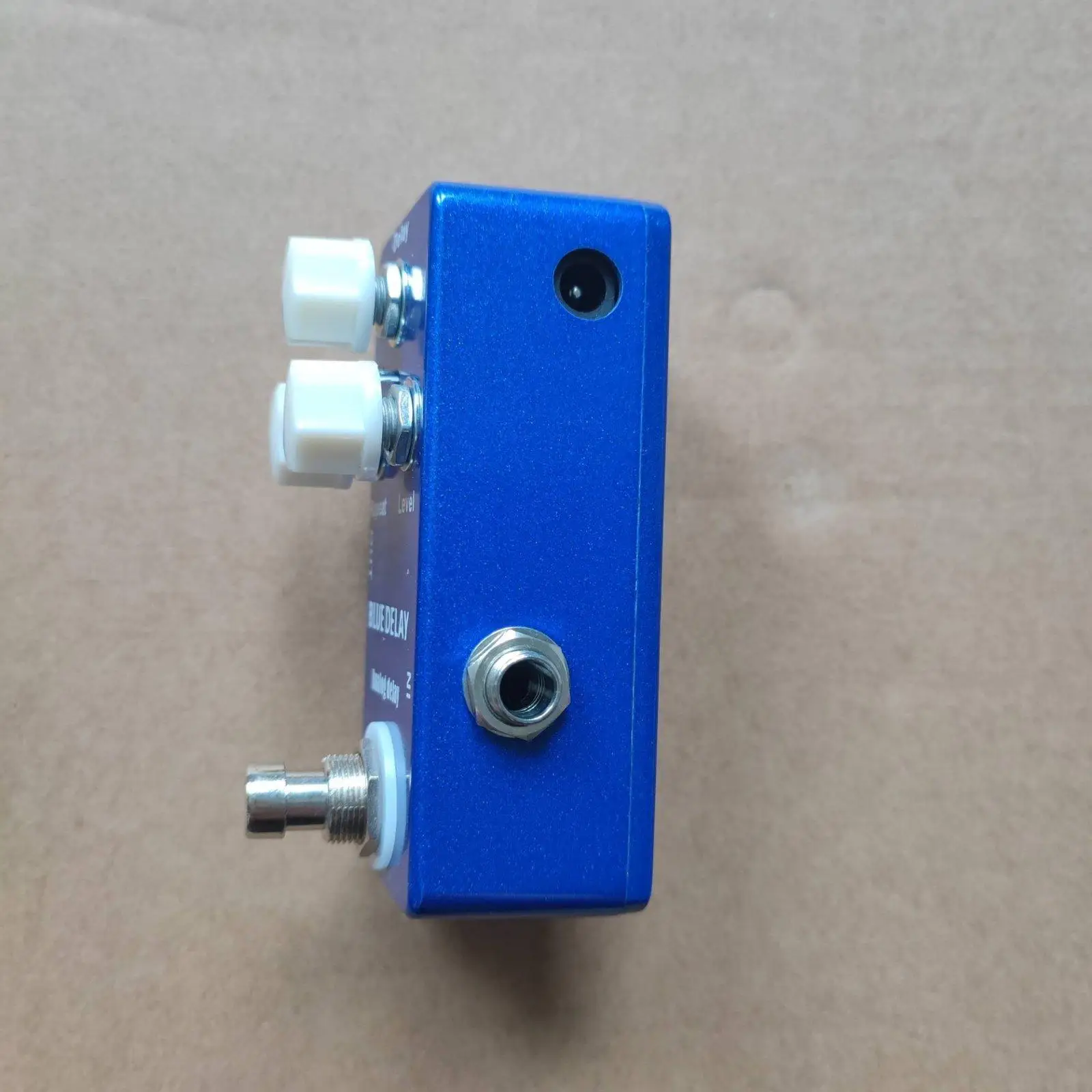 Delay Pedal Guitar Effect Mini Audio Signal Processor Metal Housing for Pedalboard and Gig Bag