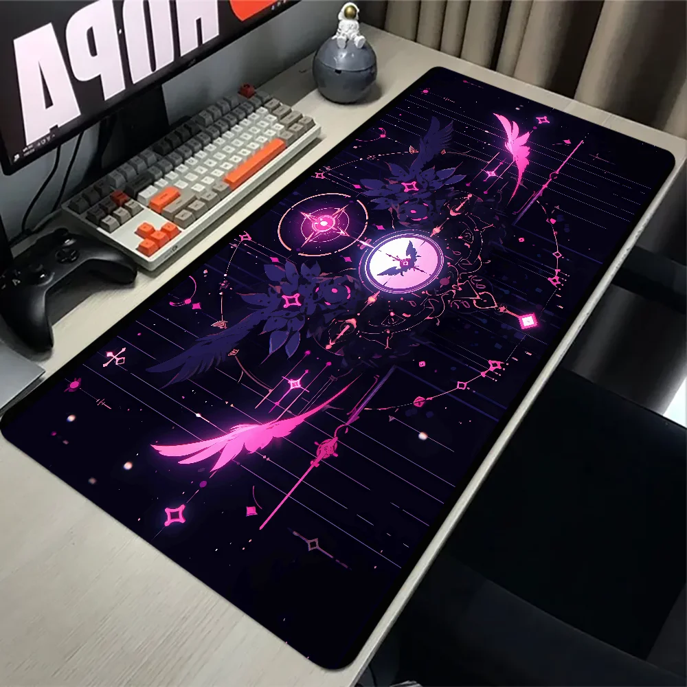 Sailor Moon Mouse pad Gaming Keyboard Accessories Pad HD print XXL Size kawaii girl Non-slip for Officer Desk Mat Laptop carpet