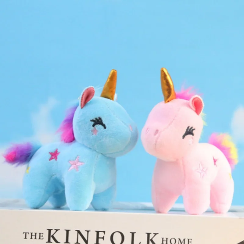 Uroczy pluszowy wisiorek jednorożec, pluszowa zabawka, akcesoria do torebki, breloczek, zawieszka do torby, zawieszka do samochodu, pluszowe breloczki do plecaka i telefonu.