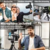 写真用NBD 64MPデジタルカメラ、WiFiおよびアプリ制御付き16X光学ズームカメラ、180付き5Kカメラ ° 反転可能なスクリーン 6