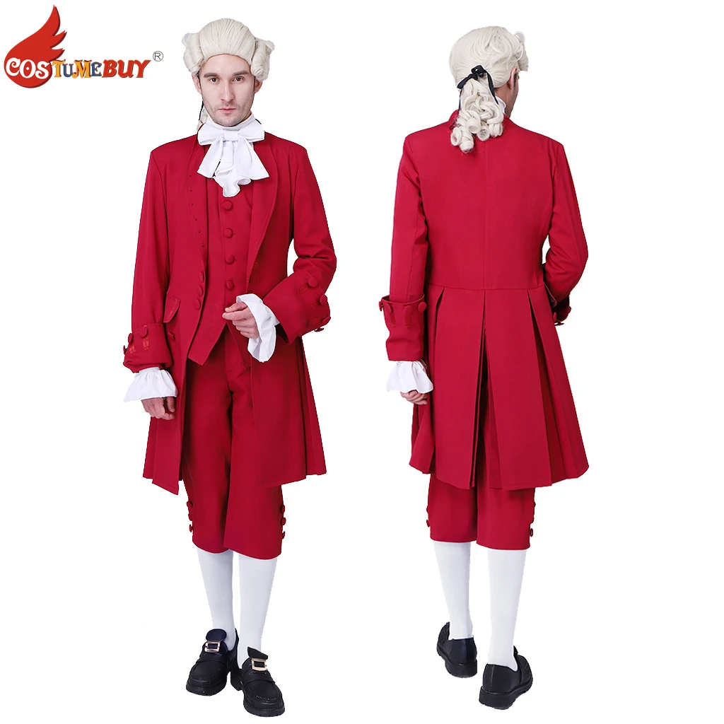 Movie TV Alexander Hamilton Period Costume ,Musical Stage 18th Century Aristocrat Outfits Party Holiday Adult Men's Suit