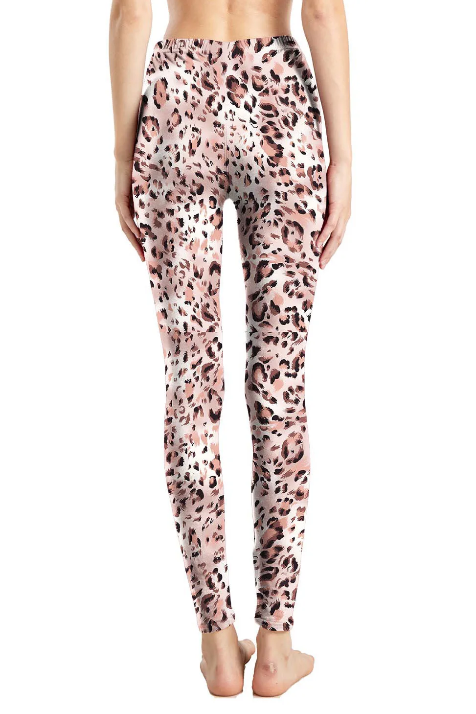 Leopard Leggings Printed High Waist Wildthing Leopard Elasticity Pants Soft Trousers For Women Workout Tights Fitness Outfits
