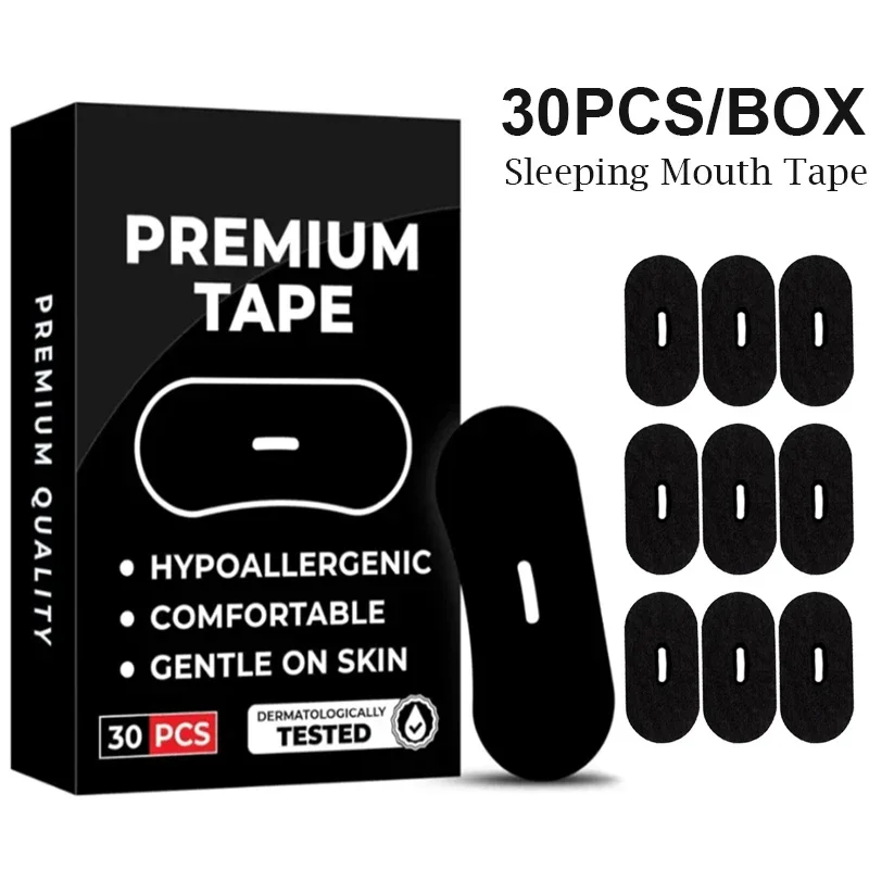 

30/60/90Pcs Mouth Tape Sleeping Keep Mouth Close Prevent Snoring Gentle Sleep Breath Strips for Home Travel Mouth Tape for Night