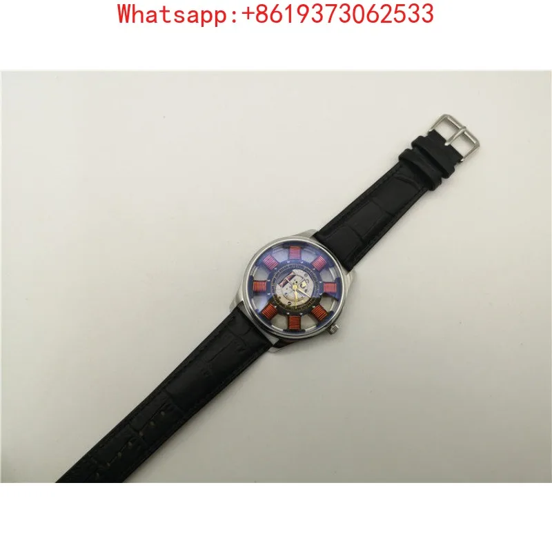 Custom Personality Watches, Handmade Original Quartz Watches, Trendy Electronic Watches, Iron Man Heart Reactor Watches