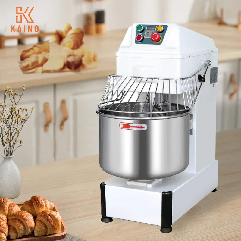 Commercial 8kg 12kg 16kg 20kg 25kg 33kg 20L - 80L Bread Flour Kneading Machine Spiral Dough Mixer for Bakery Machine