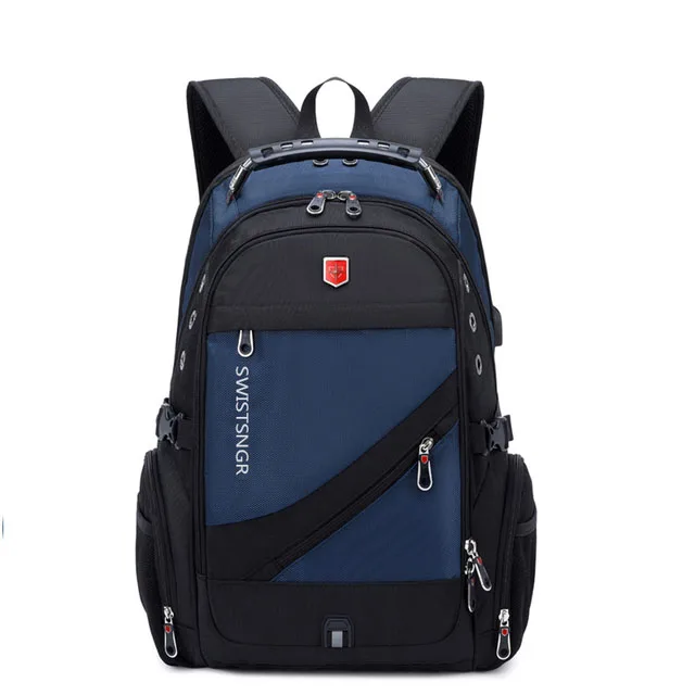 Waterproof 15.6/17.3 Inch Laptop Backpack Men USB Charging Swiss Backpack Travel Women Rucksack Male Vintage School Bag Mochila - AliExpress 1524 Waterproof 15.6/17.3 Inch Laptop Backpack Men USB Charging Swiss Backpack Travel Women Rucksack Male Vintage School Bag Mochila - AliExpress 1524