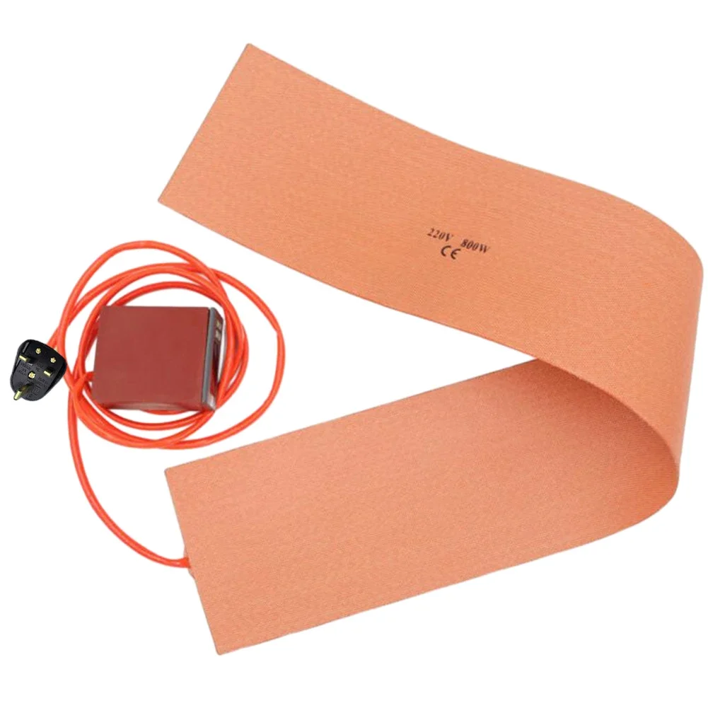 

Practical Heater UK Silicone Heater 150*900mm 220V 6“X36” 800W Even Heating Heating Home Improvement Pad Silicone