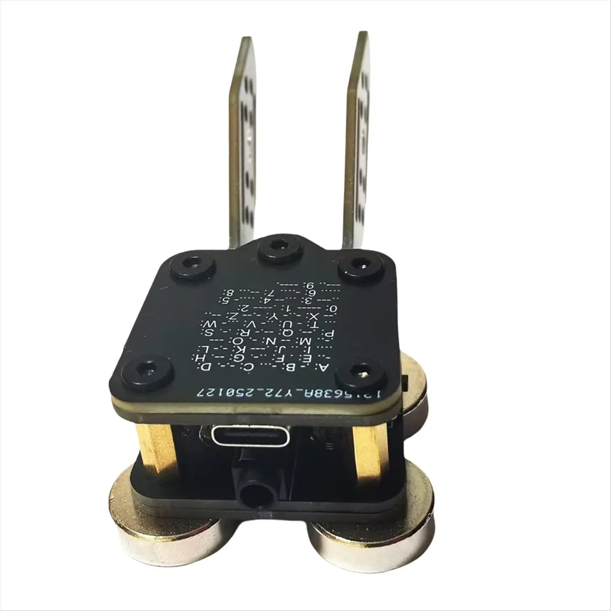 

PCB Version CW Morse Key Portable Telegraph Key Paddle Magnetic for CW Shortwave DIY PCB Radio Propeller Key Paddle-BCBW