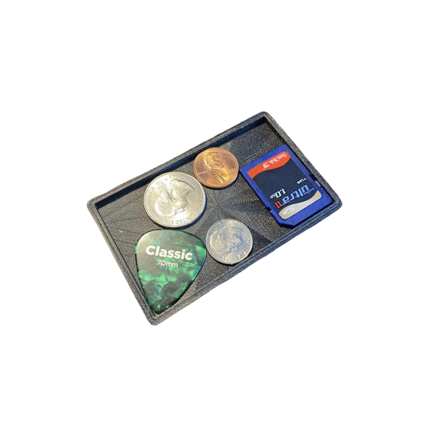 Herren Slim RFID Aluminium Metall Geldbörse Münze Schlüsselablage Aufbewahrungsorganisator Visitenkartenhalter Bargeld – Detail 3