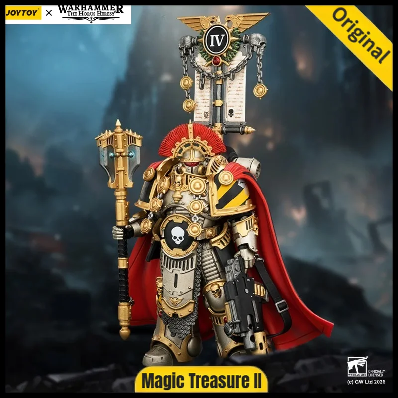 

【Pre-sale】JOYTOY Warhammer The Horus Heresy Iron Warriors Centurion with Heavy Power Maul and Combi-melta 1/18 Action Figure
