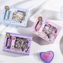 Sanrio fita caixa de presente bonito dos desenhos animados kuromi minha melodia cinnamoroll pochacco bronzeamento manual washi fita