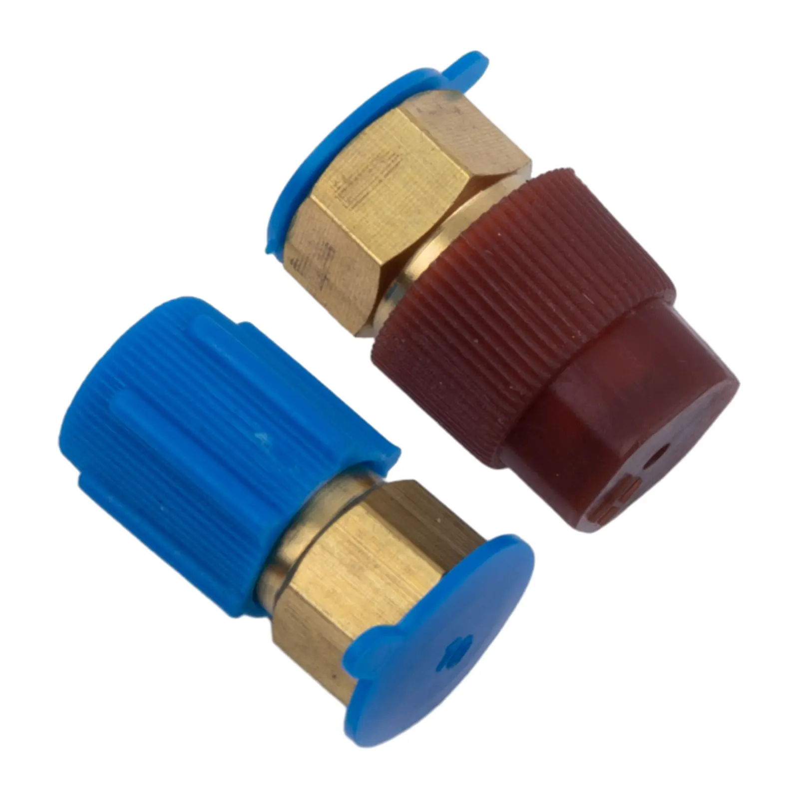 

2pcs Adapter Quick Fitting Coupler R12 To R134A High Low Side Adapter Fitting Connector Car Air-conditioning Fitting Tools