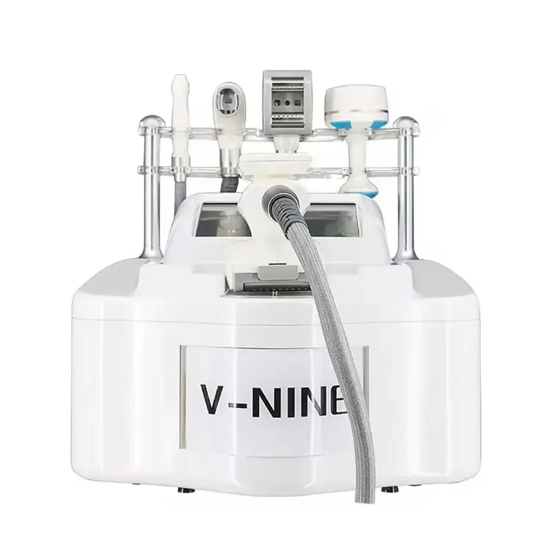 Nieuwe producten V-NINE V9 Professionele cavitatiemachine Afslankmachine Vacuümrol Vela Body Slim Shape Machine