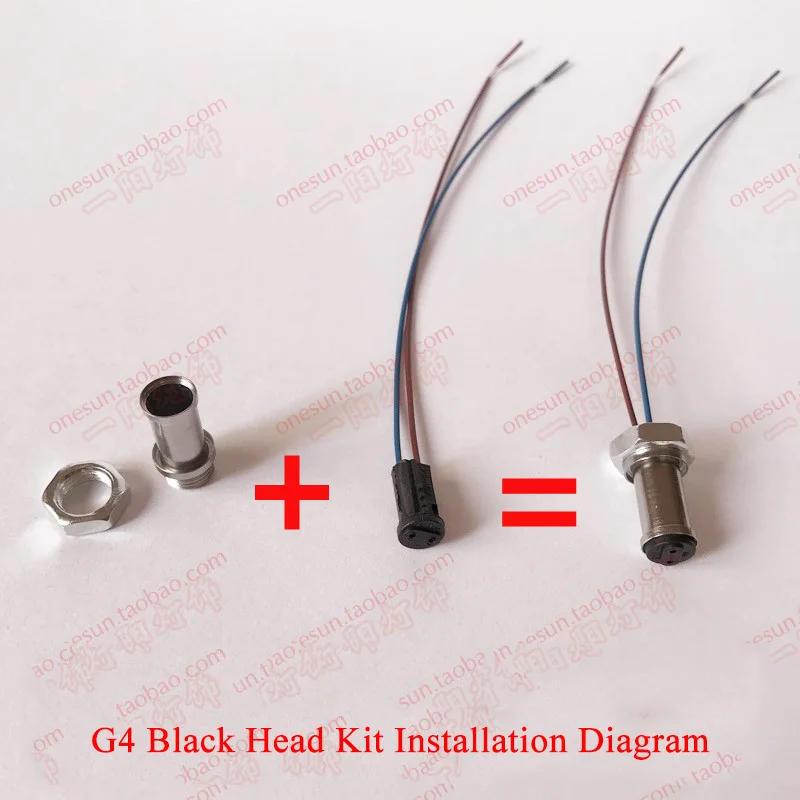 1 Piece, 100 Pieces, G4 White Ceramic Black Bakelite Low Voltage Lamp Holder for 12V 220V G4 LED Crystal Lamp Halogen Lamp Bead