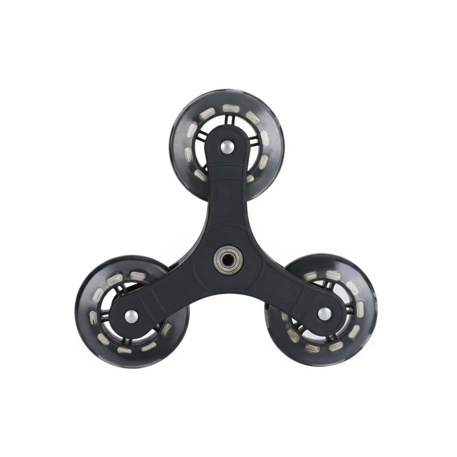 Shopping Cart Wheel Stair Climbing Hardware Replacement for Foldable Trolley Carts Large Load Stable Triangle Caster for Seniors