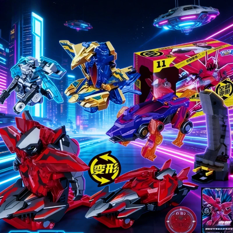 

Оригинальная коллекционная фигурка AULDEY Giant Saver Crystal Seize Play Premium Transformable Mecha, эксклюзивный IP, подлинная, трансформируемая.