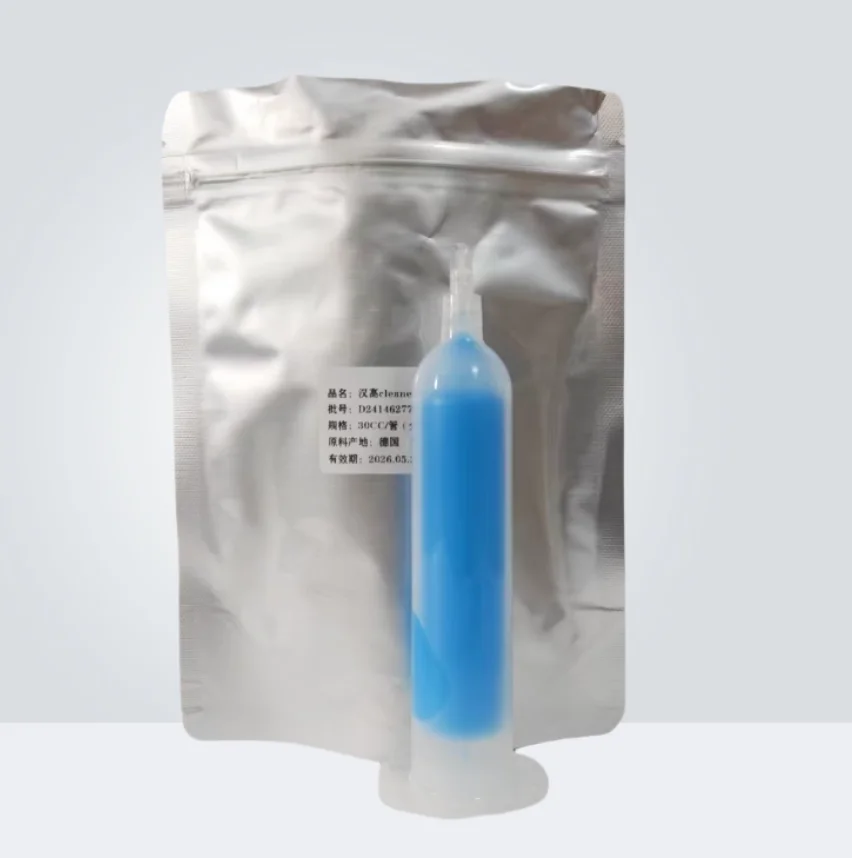 FOR Hankel Cleaner2 Blue Paraffin Particle Cleaner for Dispensing Valves and PUR Hot Melt Adhesive Removal Original Product