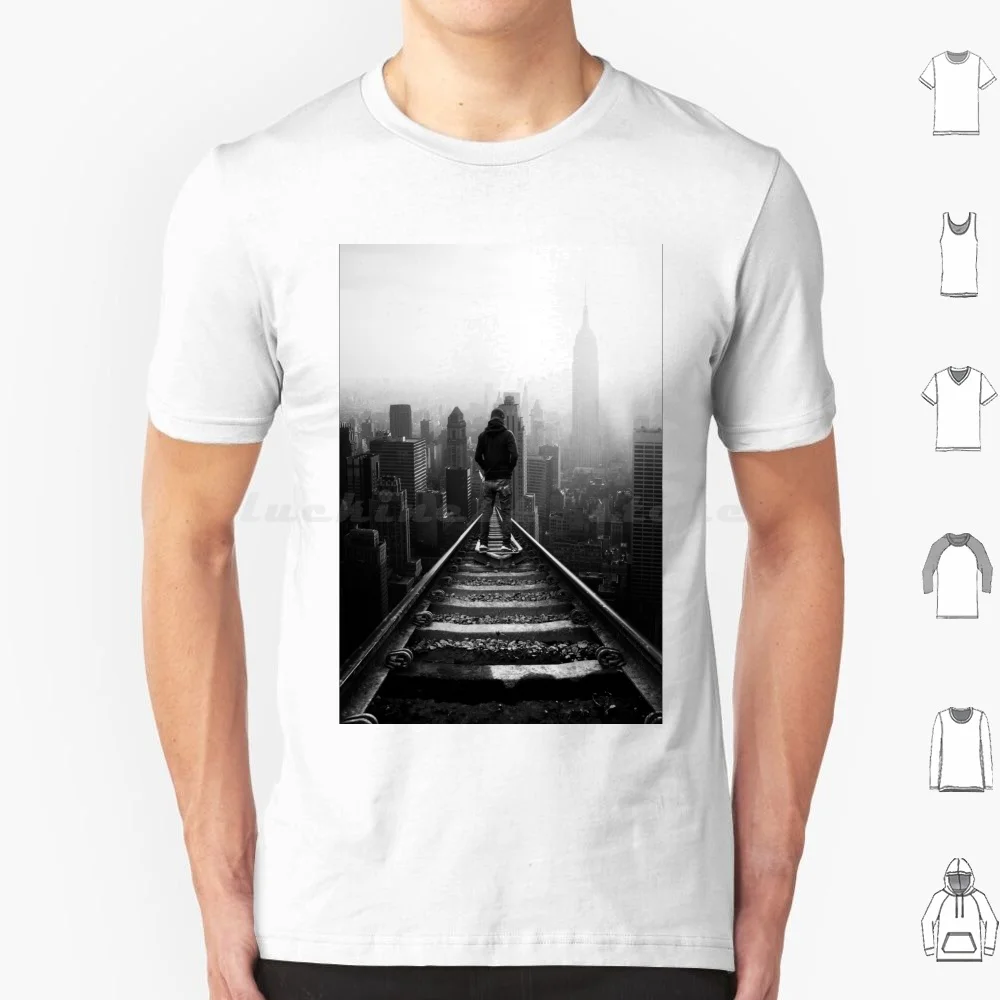 Standing Alone Anti Gravity T Shirt Men Women Kids 6xl Photography Antigravity Blackandwhte