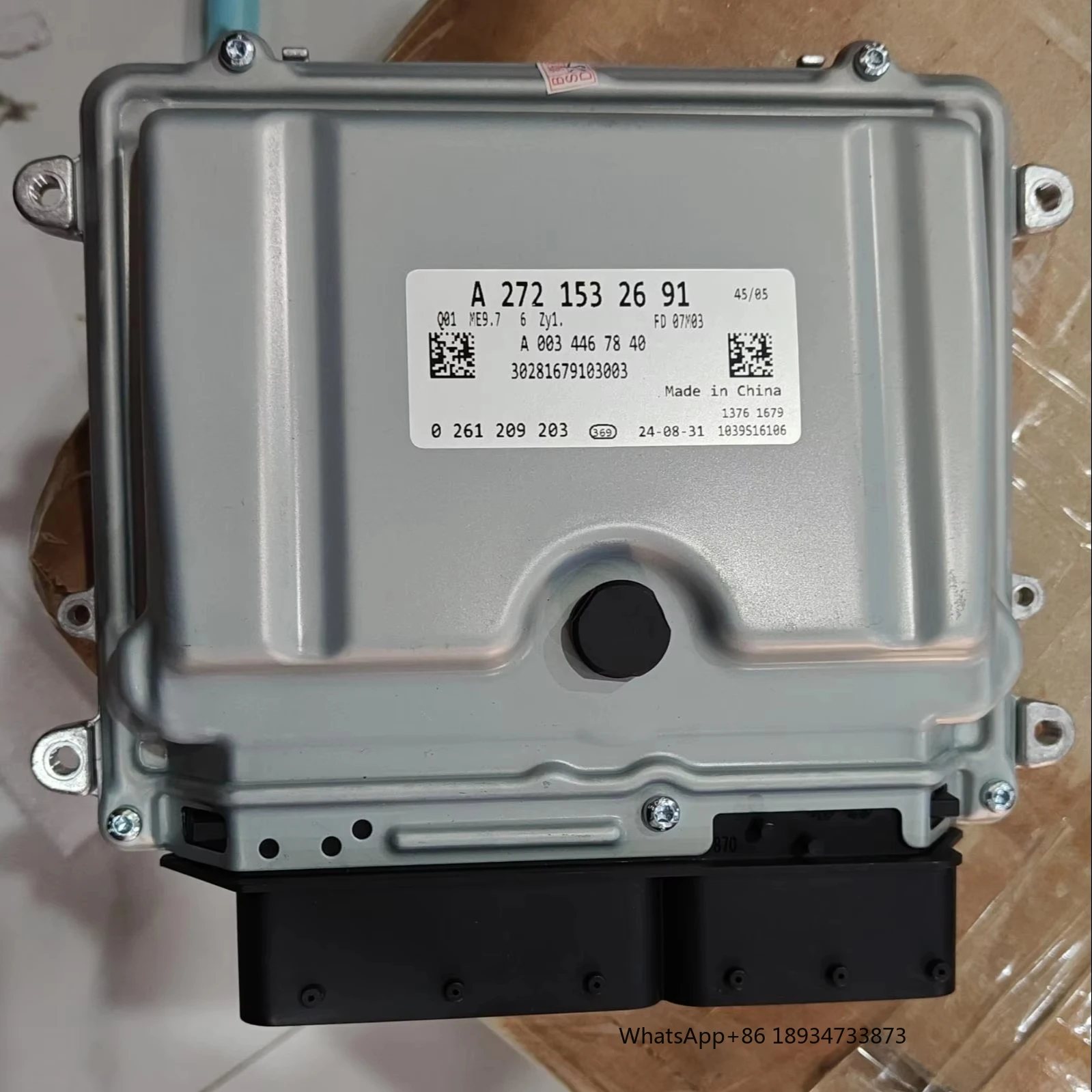 A2721532691 A2721536979 New ECU Engine Computer Module Engine Control Unit Fits for Mercedes-Benz W164 Ml350 R350 E350 M27