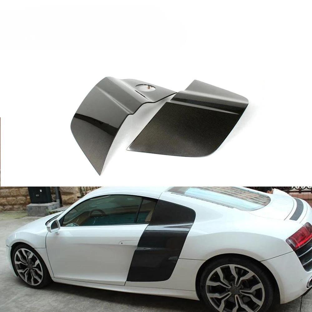 Carbon Fiber Door Fender Side Blades for Audi R8 V8 V10