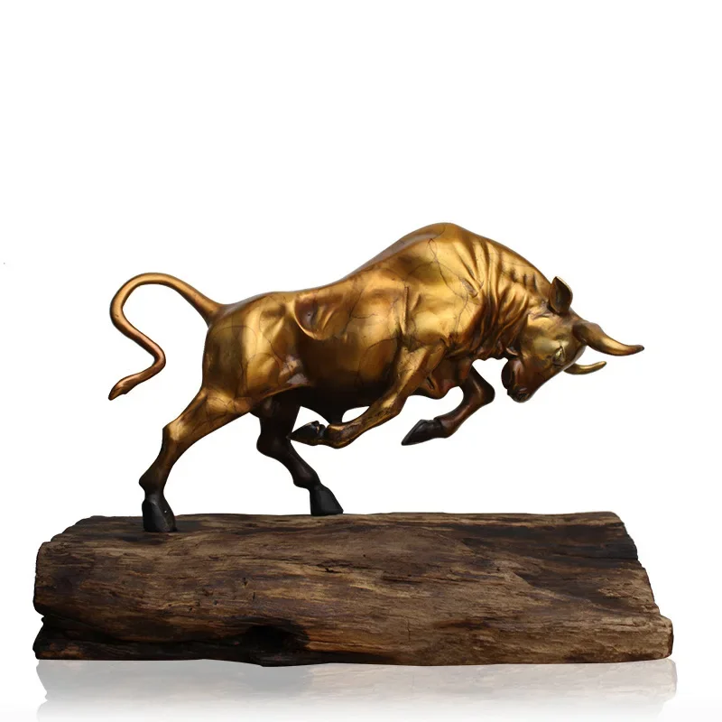 

Copper Bull Ornament All Copper Zodiac Bull Crafts Company Home Furnishing Hotel Tabletop Decoration