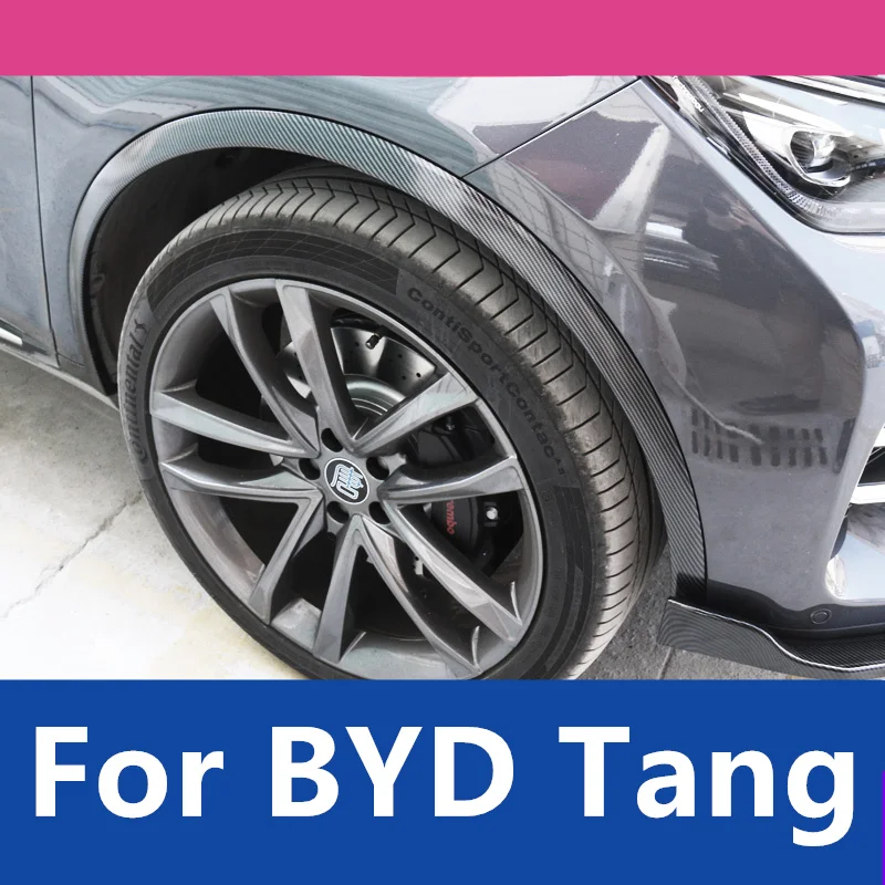 

For BYD Tang 2018-2022 wheel eyebrow modified wheel eyebrow anti-collision strip body decorative strip exterior accessories