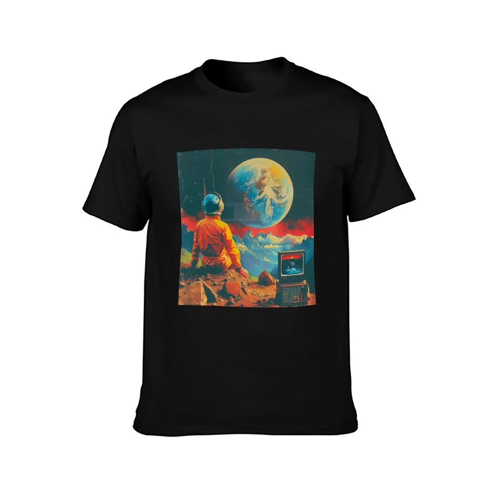 Tuning in T-Shirt Urban Casual Loose Fit Tee T-Shirt
