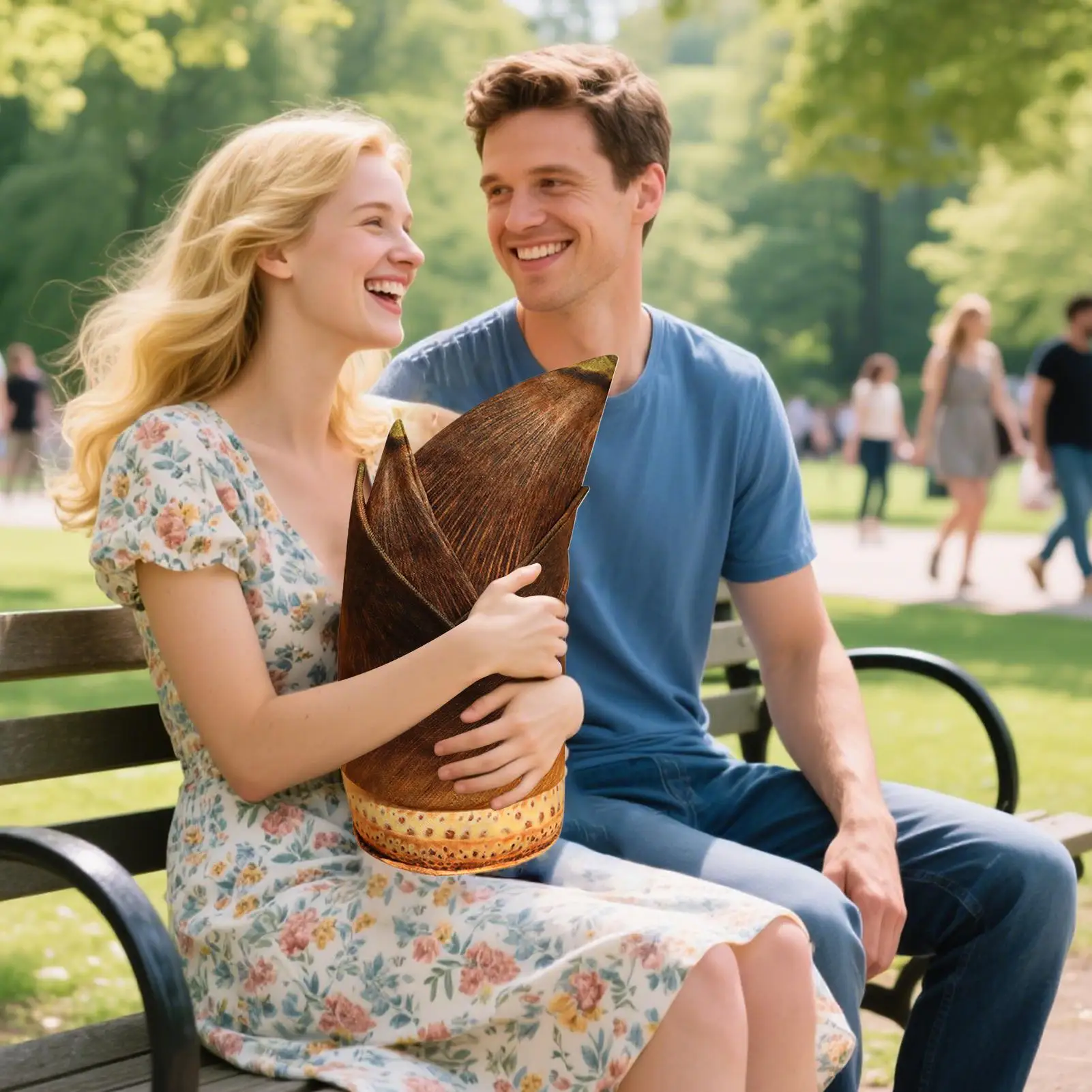 Plush Plants Cushion Adorable Plush Plant Figurine For Bed Collectible Stuffed Model Home Decoration Sleep Companion For Study