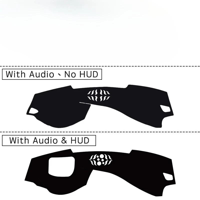 

For BMW 3 Series GT F30 F31 F32 F33 F34 2013-2019 Car Dashboard Mat Avoid Light Pad Instrument Platform Desk Cover Mat Anti-slip