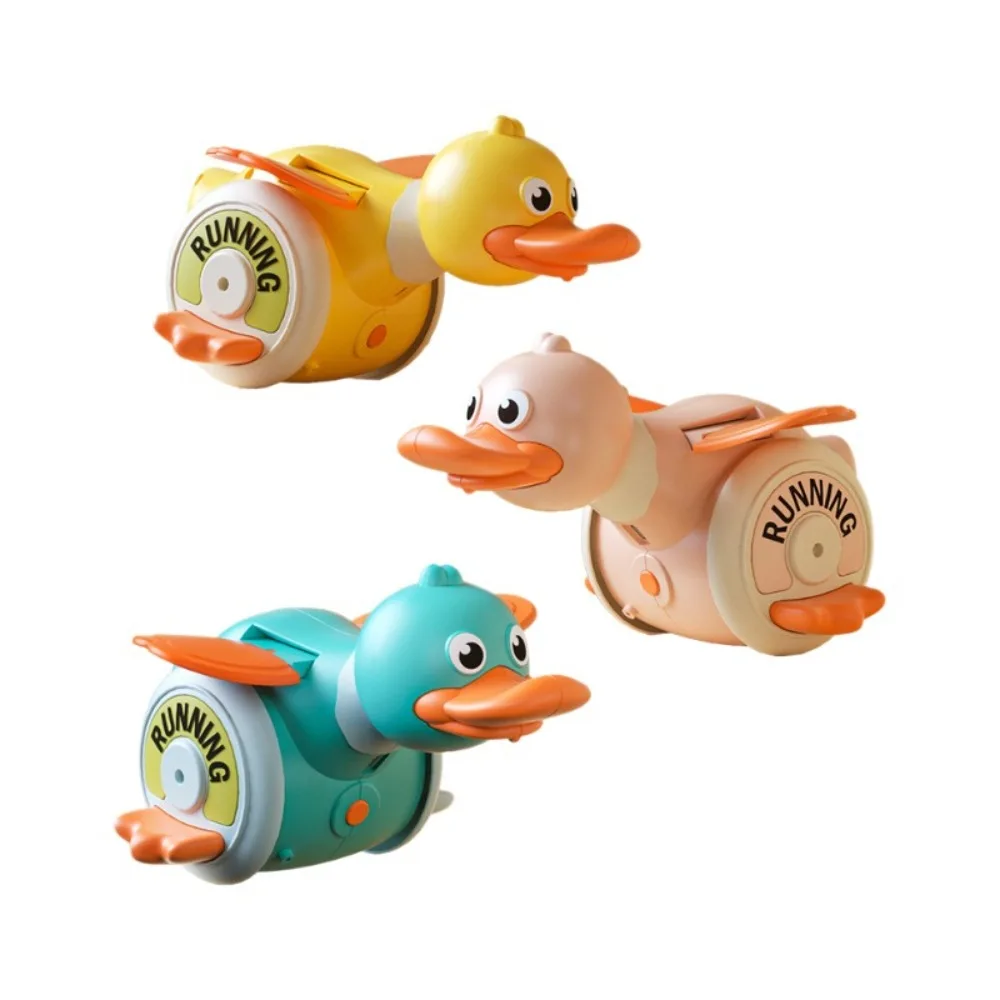 New Interactive Baby Music Duck Toys Swinging USB Ducks Crawling Toy Yellow/Pink/Green Crawling Toy for Baby