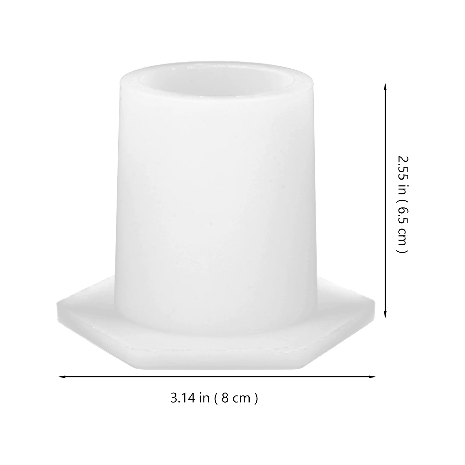 Tappo per foro per ombrellone da esterno Tavolo in silicone Anello per ombrellone da patio più spesso Strumento di fissaggio per piccolo cortile