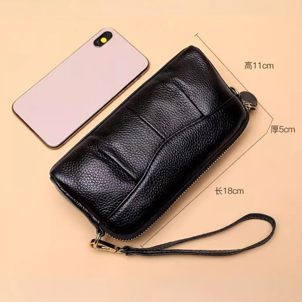 Patchwork Design Clutch Bag, Zipper Closure, Phone-Fit, Wristlet, Multi-color Women's Bag for Daily Commute