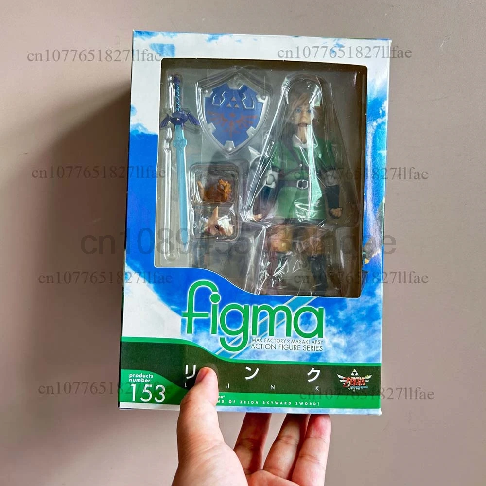 Figma 153 أسطورة زيلدا 153 Skyward السيف 14 سنتيمتر رابط عمل نموذج لجسم لعبة مشتركة المنقولة دمية غرفة هدية مزخرفة للأطفال