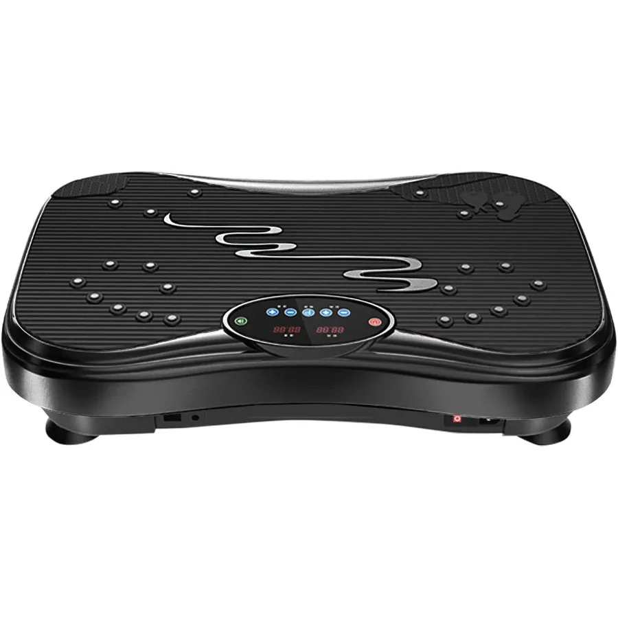 

Vibration Plate Exercise Machine Whole Body Workout Vibration Fitness Platform for Home Fitness and Weight Loss + Remote + Loop