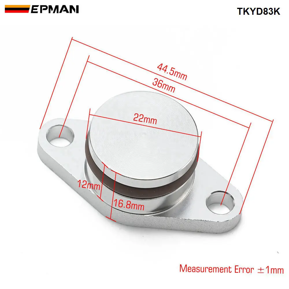 EPMAN 6 x 22MM Diesel Swirl Blanks Flaps Repair Delete Kit Removal Repair Kit For BMW 320d 330d 520d 525d 530d TKYD83K