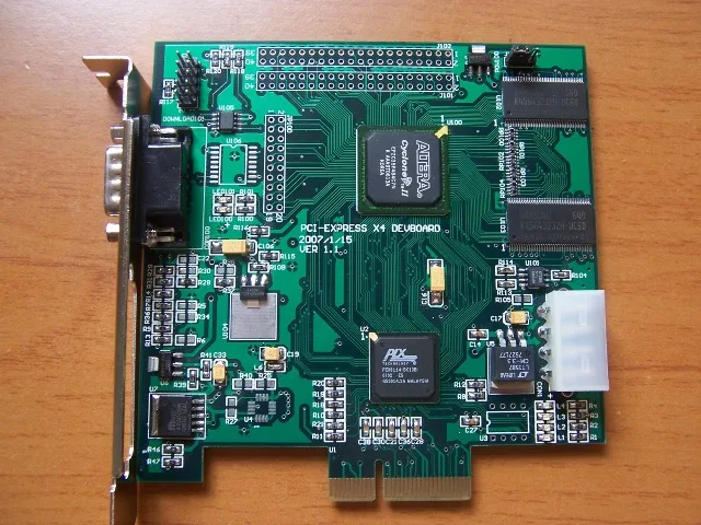 S2800 PCIE Development Board PCI-EXPRESS X4 Development Board PCI-EX4 PCIE winder