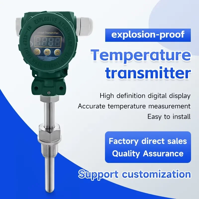 PT100/1000 RTD Temperature Transmitter/Sensor/Transducer 0-5V 4-20mA Instrument Water Temperature Measurement Control OEM