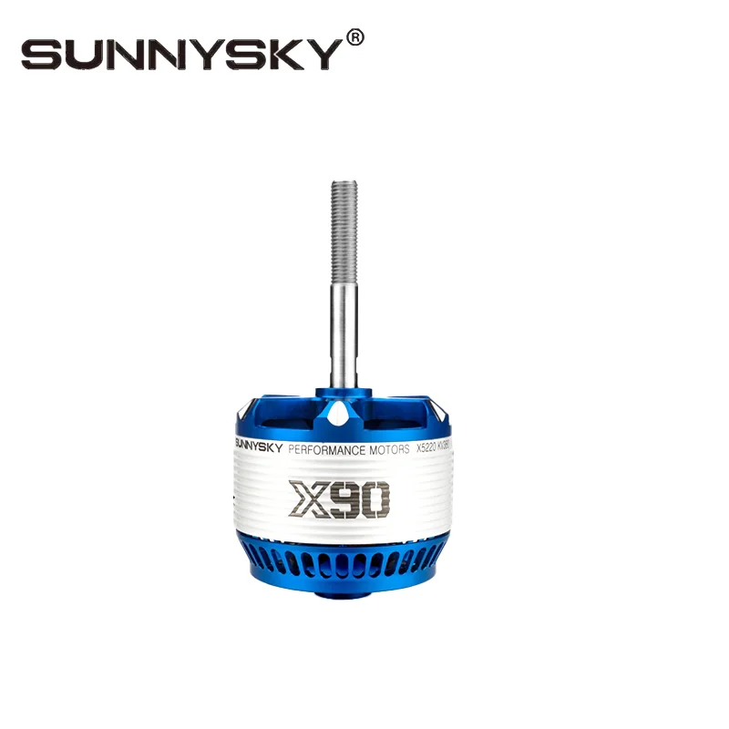 Sunnysky X5220‑III‑90E Outrunner Motor, High‑Power 380KV Power System for 90‑Class 3D Aerobatic RC Airplane