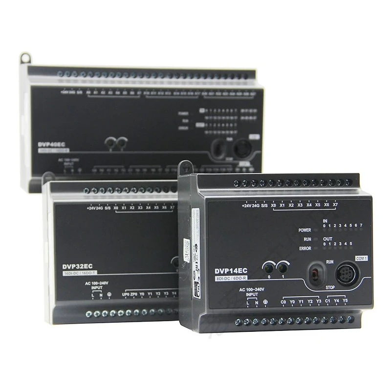EC3 Programmable Logic Controller DVP EC Series Relay Transistor Output Industrial PLC Control Module