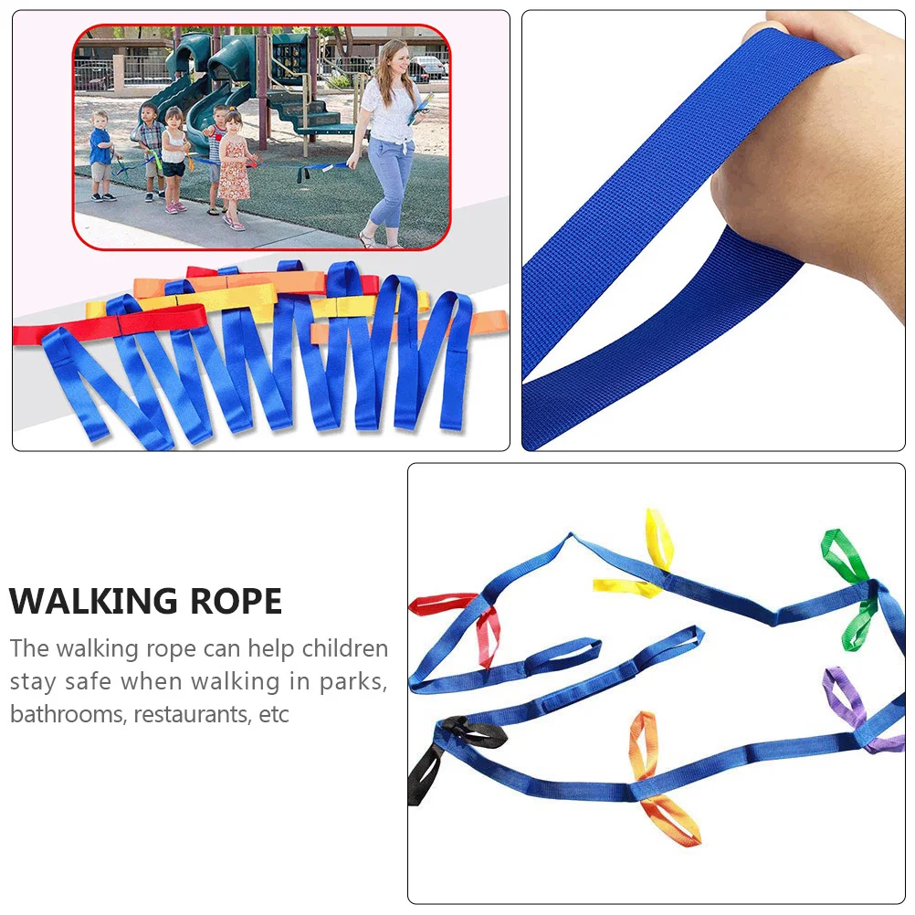 Corda da trazione Corda da passeggio anti-smarrimento Colore casuale durevole per cintura anti-smarrimento di sicurezza esterna