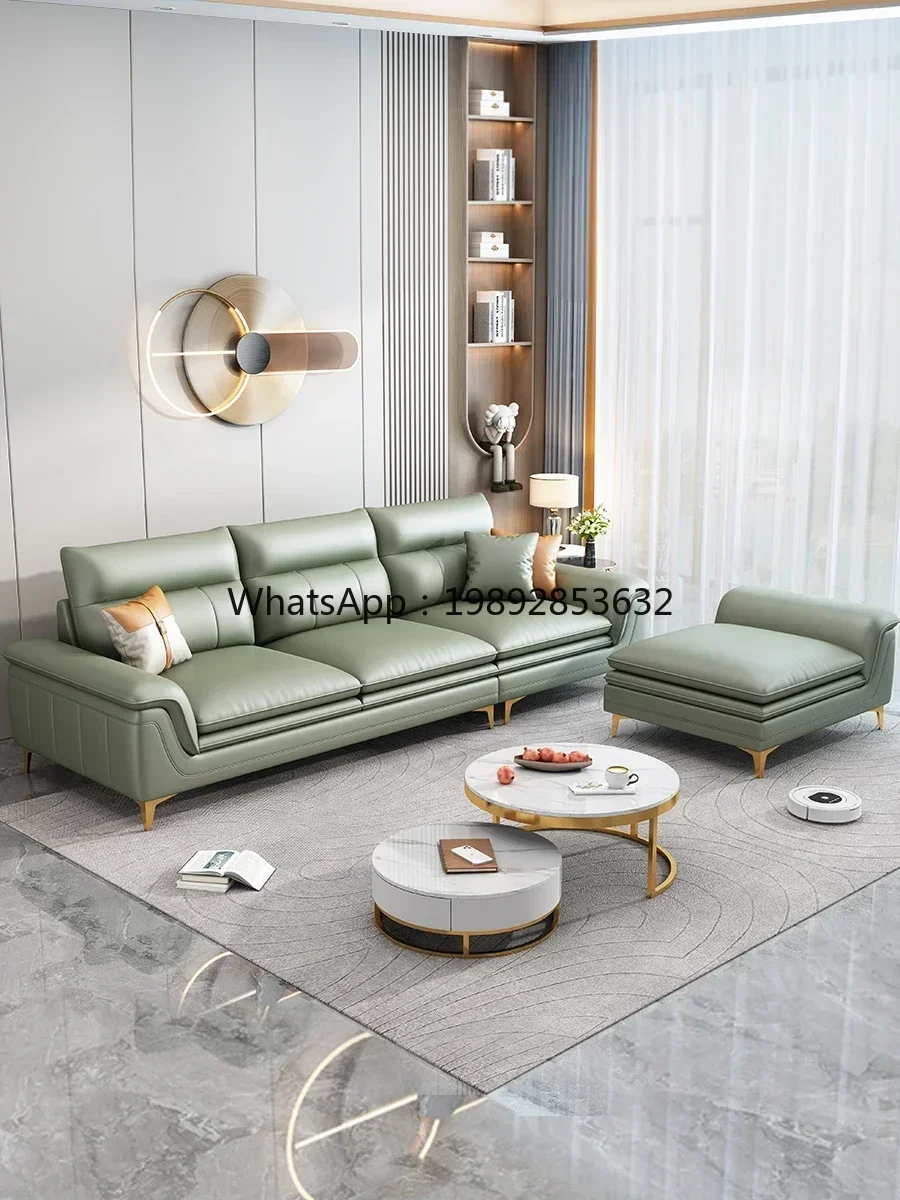 n1 Simple Modern Technology Cloth Sofa Furniture Three-Seat Four-Seat Fabric