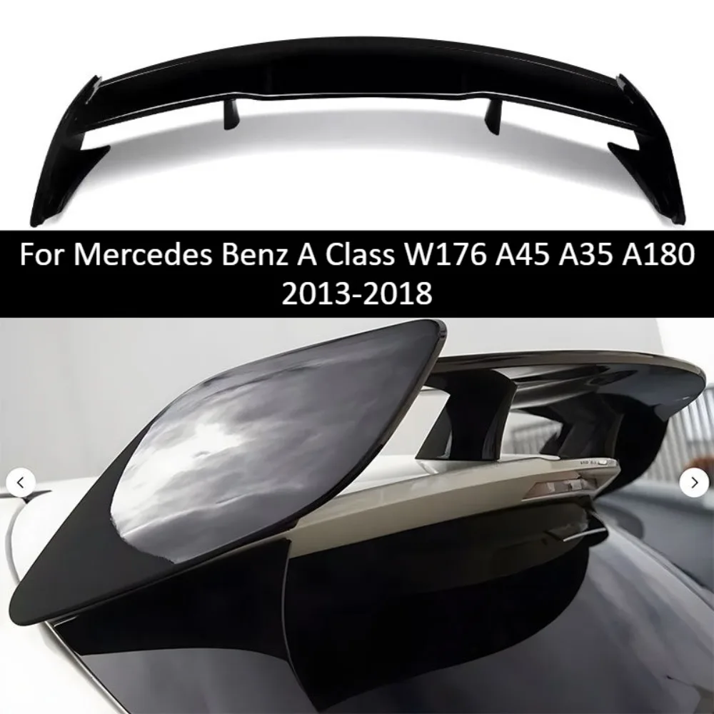 Roof Spoiler For Mercedes Benz A Class W176 A45 A35 A180 2013-2018 Rear Wing Deflector Exterior Styling Auto Accessories Upgrade